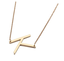 Load image into Gallery viewer, Letter Pendant Necklace