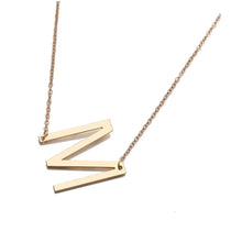 Load image into Gallery viewer, Letter Pendant Necklace