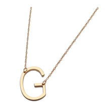 Load image into Gallery viewer, Letter Pendant Necklace