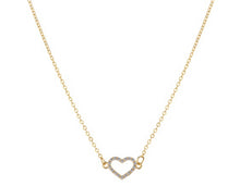 Load image into Gallery viewer, Diamond Heart Necklace
