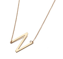 Load image into Gallery viewer, Letter Pendant Necklace
