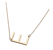 Load image into Gallery viewer, Letter Pendant Necklace
