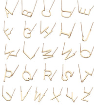 Load image into Gallery viewer, Letter Pendant Necklace
