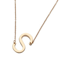 Load image into Gallery viewer, Letter Pendant Necklace
