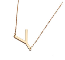 Load image into Gallery viewer, Letter Pendant Necklace
